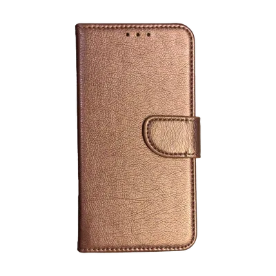 iPhone 15 Boekhoes - Rose goud