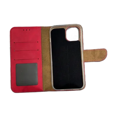 iPhone 15 Boekhoes - Roze