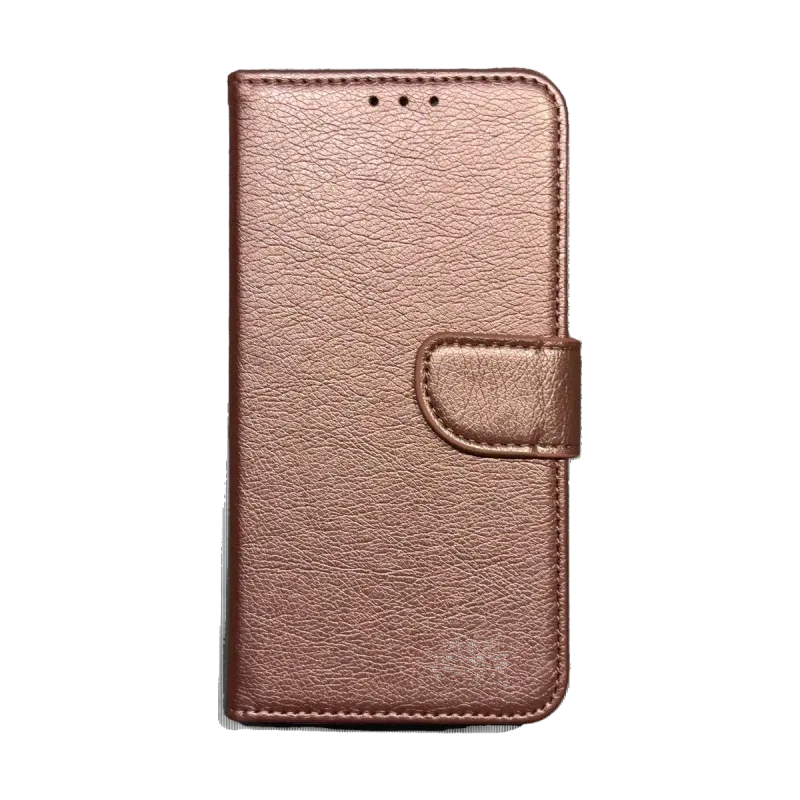 iPhone 13 / 14 Boekhoes - Rose goud